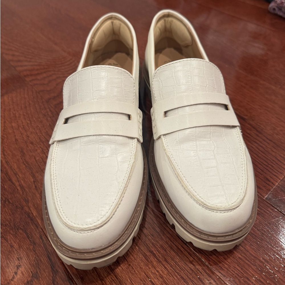 White Loafers